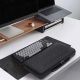 Geekria 65% Keyboard Case, Hard Shell Travel Bag for 68 Keys Compact Keyboard with Knob, Compatible with ROG Falchion Ace HFX 65, Keychron Q2/ Q2 Pro/ V2, Razer Huntsman V3 Pro Mini