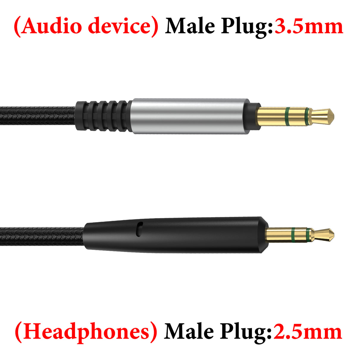 Geekria Audio Cable Compatible with Bose SoundTrue Around-Ear II/AE2,