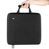 Geekria Analog Device Case Compatible with Native Instruments Maschine Plus, Maschine MK3, Protect Cover, Water-Resistant, Travel Carrying Bag with Shoulder Strap