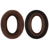 Geekria Comfort Velour Replacement Ear Pads for Sennheiser HD598, HD598SE, HD598CS, HD595, HD599, HD599 SE Headphones Ear Cushions, Repair Parts with Video Guide (Brown)
