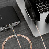 Geekria Apollo Cable Compatible with Sennheiser HD 620S/599/598/505 Headphones, 2.5mm Replacement Cord for Hi-Resolution Audiophile, HiFi Headset (10ft/3m)