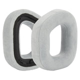 Geekria Comfort Micro Suede Replacement Ear Pads for Corsair HS80 Max/ HS80 USB Wired/ HS80 RGB Wireless Gaming Headphones Cushions, Repair Parts (Extra Thick/Grey)