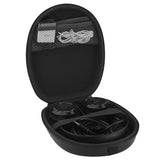 Geekria Shield Headphones Case Compatible with Grado SR325e, SR225x, SR125, SR80, SR60, RS2, RS1, PS2000e Case, Replacement Hard Shell Travel Carrying Bag with Cable Storage (Black)