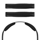 Geekria Protein Leather Headband Pad Compatible with Sennheiser PX100/ PX200/ PX80, Headphones, Replacement Band Repair Part (Black)