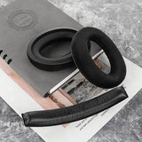 Geekria Earpad + Headband Compatible with Sennheiser HD380 PRO HD380 PC350 Game Zero Headset Headphone Replacement Ear Pad + Headband Pad/Ear Cushion + Headband Cushion/Earpads Repair Parts