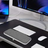 Geekria Keyboard Carrying Case, Hard Shell Protective Travel Bag, Compatible with Apple Magic Keyboard (MXCL3LL/A) / MK2A3LL/A / MXCK3LL/A / MK293LL/A, Mouse Combo Case (Light Gray)