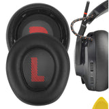 Geekria QuickFit Replacement Ear Pads for JBL Quantum 600 Wireless Headphones Ear Cushions, Repair Parts (Black)
