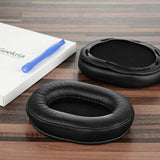 Geekria QuickFit Replacement Ear Pads for SONY MDR-1R, MDR-1RMK2 Headphones Ear Cushions, Headset Earpads, Ear Cups Cover Repair Parts (Black)