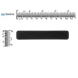 Geekria Velour Headband Pad Compatible with Astro A50 Gen 3, A50 Gen 4, Headphones Replacement Band, Headset Head Cushion Cover Repair Part (Black)