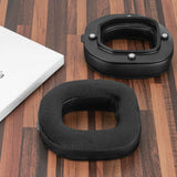 Geekria Comfort Hybrid Velour Replacement Ear Pads for Astro A40 TR Headphones Ear Cushions, Headset Earpads, Ear Cups Cover Repair Parts (Black)