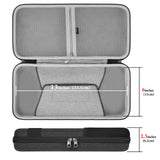 Geekria 75% Keyboard Case, Hard Shell Travel Carrying Bag for 84 Key Wireless Portable Keyboard, Compatible with Keychron K2, Logitech POP Keys Mechanical Keyboard
