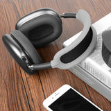 Geekria Silicone Headband Cover Compatible with AirPods Max Headphone, Headband Protector / Headband Replacement Easy DIY Installation No Tool Needed (Grey)