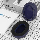 Geekria Sport Cooling-Gel Replacement Ear Pads for SONY WH-XB910N Headphones Ear Cushions, Headset Earpads, Ear Cups Cover Repair Parts (Blue)