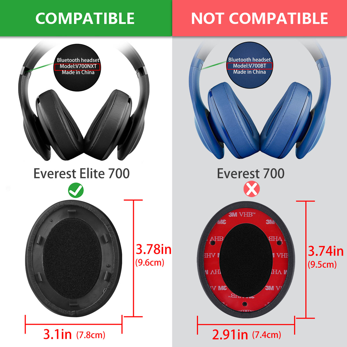 Jbl everest elite discount 750nc replacement ear pads