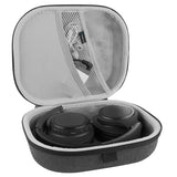 Geekria Shield Headphones Case Compatible with Audio-Technica ATH-ANC900BT, ATH-SR50BT, ATH-SR30BT Case, Replacement Hard Shell Travel Carrying Bag with Cable Storage (Dark Grey)