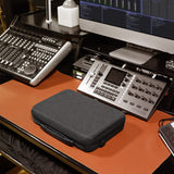 Geekria Hard Shell Travel Carrying Case, Drum Machine Bag Compatible with Teenage Engineering EP-133 K.O. II, EP-1320 Medieval Sampler (Dark Gray)