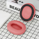 Geekria QuickFit Replacement Ear Pads for Edifier W820NB Headphones Ear Cushions, Headset Earpads, Ear Cups Repair Parts (Red)