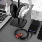 Geekria Audio Cable Compatible with B&O H95, H9i, H9 3rd Gen, H9, H8i, H8, H7, HX, Jabra Move, Elite 85h, B&W PX7, PX5 Headphones, 3.5mm Replacement Stereo Cord (4ft / 1.2m)