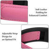 Geekria Flex Fabric Headband Pad Compatible with Corsair HS80 RGB, HS80 MAX, Headphones Replacement Band, Repair Part (Pink)