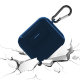 Geekria Silicone Case Cover Compatible with Skullcandy Indy Evo True Wireless Earbuds Protective Charger Carrying Case, Wireless Earphones Skin Cover with Keychain Hook, Charging Port Accessible.