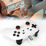 Geekria USB Gamepad Charging Cable Compatible with Google Stadia, PlayStation 5, Xbox Series X, Series S Charging Cable, USB to USB-C Replacement Power Supply Charging Cable (10ft/300cm)