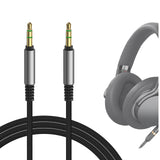 Geekria Audio Cable Compatible with Sony MDR-1AM2 MDR-XB950N1 WH-ULT900N WH-XB920N WH-1000XM5 INZONE H5 Headphones Cable, 1/8" (3.5mm) to 3.5mm Braided Nylon Replacement Stereo Cord (4 ft/1.2 m)