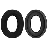Geekria Comfort Velour Replacement Ear Pads for Sennheiser HD515, HD518, HD555, HD558, HD559, HD569, HD579, HD589 Headphones Ear Cushions, Repair Parts with Video Guide (Black)