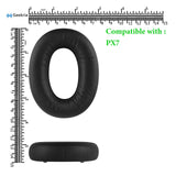 Geekria Elite Sheepskin Replacement Ear Pads for Bowers & Wilkins B&W PX7, PX 7 Headphones Ear Cushions, Headset Earpads, Ear Cups Cover Repair Parts (Black)