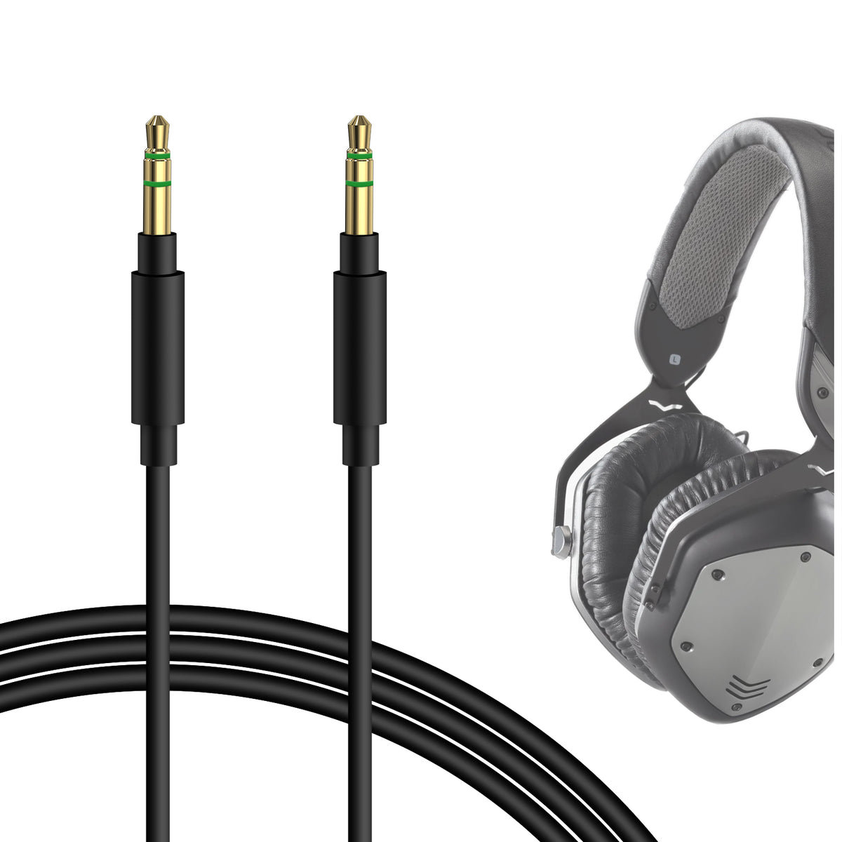 Geekria Audio Cable Compatible with Master Dynamic MG20 V MODA TRE