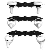 Geekria VR Wall Mount Stand Compatible with Meta Quest 3/Quest Pro/Quest 2/Quest/Rift S/Valve Index/HTC Vive/HP Reverb G2/Playstation VR Game Accessories Storage Stand Hook Holder (Black)