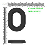 Geekria Silicone Earpads Cover Compatible with Sony WH-1000XM5, WH1000XM5 Wireless Headphones, Ear Cups Cover / Ear Cushions Cover Sweatproof & Easily Washable (Black)