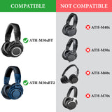 Geekria Audio Cable with Mic Compatible with ATH-M50xBT2/SR5, Pioneer SE-MS7BT Headphones Cable, 1/8" (3.5mm) to 3.5mm Replacement Stereo Cord with Inline Microphone (4ft/1.2m)