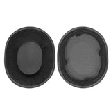 Geekria Comfort Hybrid Velour Replacement Ear Pads for Corsair HS55, HS65 Headphones Ear Cushions, Headset Earpads, Ear Cups Cover Repair Parts (Black)