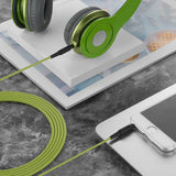 Geekria Audio Cable Compatible with Beats Solo 2, Solo 3, Solo 4, Studio 2, Studio 3, Studio Pro, Executive, Mixr, Pro Headphones Cable, 1/8" (3.5mm) to 3.5mm Replacement Stereo Cord (4 ft /1.2 m)