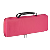 Geekria 75% Keyboard Case, Hard Shell Travel Carrying Bag for Compact 84 Key Computer Mechanical Gaming Keyboard, Compatible with Nuphy Air75, Logitech POP Keys/ POP ICON Combo (Rose)