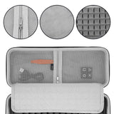 Geekria 60% Compact Keyboard Case, Hard Shell Travel Carrying Bag for 61 Keys Computer Keyboard, Compatible with SteelSeries Apex Pro Mini, Razer Huntsman Mini, RK Royal KLUDGE RK61