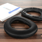 Geekria Elite Sheepskin Replacement Ear Pads for Sennheiser HD800 Headphones Ear Cushions, Headset Earpads, Ear Cups Cover Repair Parts (Black)