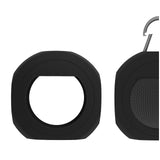 Geekria Silicone Speaker Case Cover, Compatible with JBL CLIP 3 Case, Protective Waterproof Soft Skin, Replacement Bluetooth Speakers Travel Carrying Case (Black)