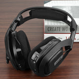 Geekria Velour Headband Pad Compatible with Astro A50 Gen 4 Headphones, Headphones Replacement Band, Headset Head Top Cushion Cover Repair Part (Black)