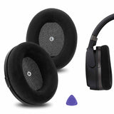 Geekria Comfort Velour Replacement Ear Pads for HyperX Cloud Orbit S Headphones Ear Cushions, Repair Parts (Black)