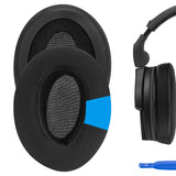 Geekria Sport Cooling-Gel Replacement Ear Pads for Sennheiser HD280, HD280 Pro, HD281, HMD280, HMD281 Headphones Ear Cushions, Headset Earpads, Ear Cups Cover Repair Parts (Black)