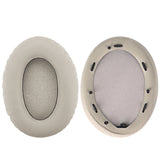 Geekria QuickFit Replacement Ear Pads for Sony WH-1000XM3 Headphones Ear Cushions, Headset Earpads, Ear Cups Cover Repair Parts (Silver)
