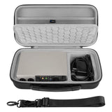 Geekria Audio Interface Carrying Case, Hard Shell Travel Bag Compatible with Universal Audio Volt 2 / Volt 1 / Volt 176 (Dark Gray)