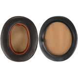 Geekria QuickFit Replacement Ear Pads for Sennheiser Momentum 2.0 Over-Ear Headphones Ear Cushions, Headset Earpads, Ear Cups Cover Repair Parts (Dark Brown)