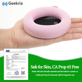 Geekria SNAP Magnetic Ear Pads for Beats Studio 2, Studio 3 Wireless Headphones, Series Easy Switch Ear Cushions, Exchange Earpads in Seconds (Pink Mesh Fabric, 1 Pair)