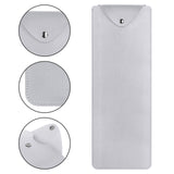 Geekria Slim Keyboard Sleeve Case, Vegan Leather Travel Portable Bag, Compatible with Apple Magic Keyboard with Numeric Keypad, Logitech MX Keys S / MX Keys / MK955(Light Gray)