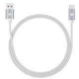 Geekria USB Headphones Charger Cable Compatible with Bose QC35 II, SoundLink II, Skullcandy Hesh3/2, AKG N60NC, Y50bt/45bt, USB to Micro-USB Replacement Power Charging Cord (4ft/120cm)