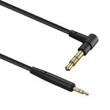 Geekria QuickFit VR Short Audio Cable Compatible with Oculus Quest 2, HTC Virtual Reality Headset, 3.5mm Male to 2.5mm Male Cord, TRS Replacement Cable for Headphones (2 Pack / 1ft)