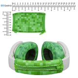 Geekria Flex Fabric Headband Cover Compatible with Skullcandy Crusher Evo, Crusher ANC, Crusher ANC 2, Hesh 3, Hesh Evo, Hesh ANC, Venue Headphone Head Cushion Pad Protector Sweat Cover (MC Grass)