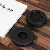 Geekria QuickFit Replacement Ear Pads for Sony WH-H810 Wireless Headphones Ear Cushions, Headset Earpads, Ear Cups Cover Repair Parts ( Black )